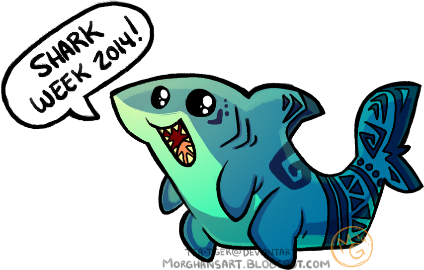 Shark Week 2014 By Tea-tiger - Tiger (900x572)
