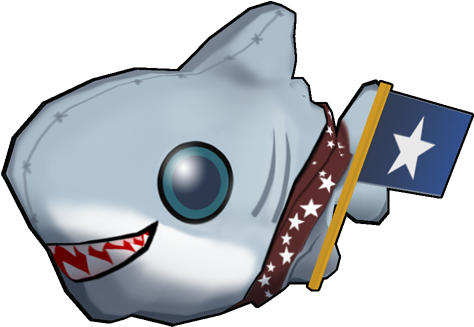 Plush Shark - Tiger Shark (512x512)