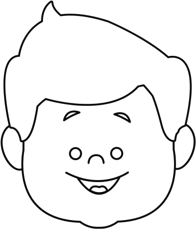 Portrait Boy Grandson Person Image - Cartoon (550x550)