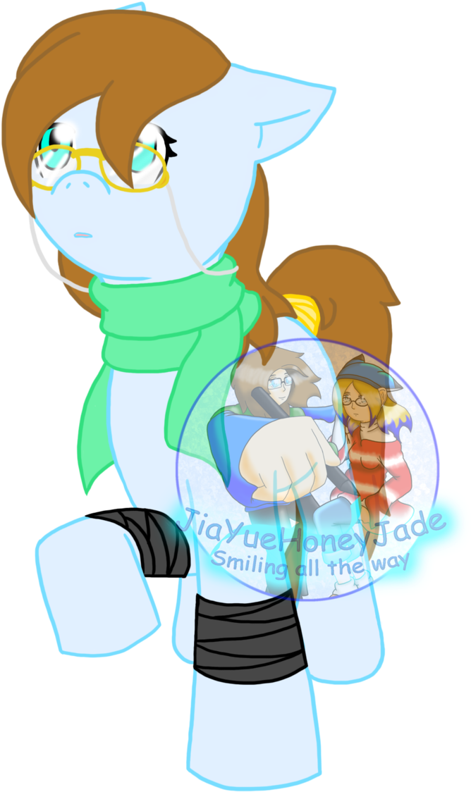 Mlp Oc Maybe By Jiayuehoneyjade - Cartoon (686x1165)