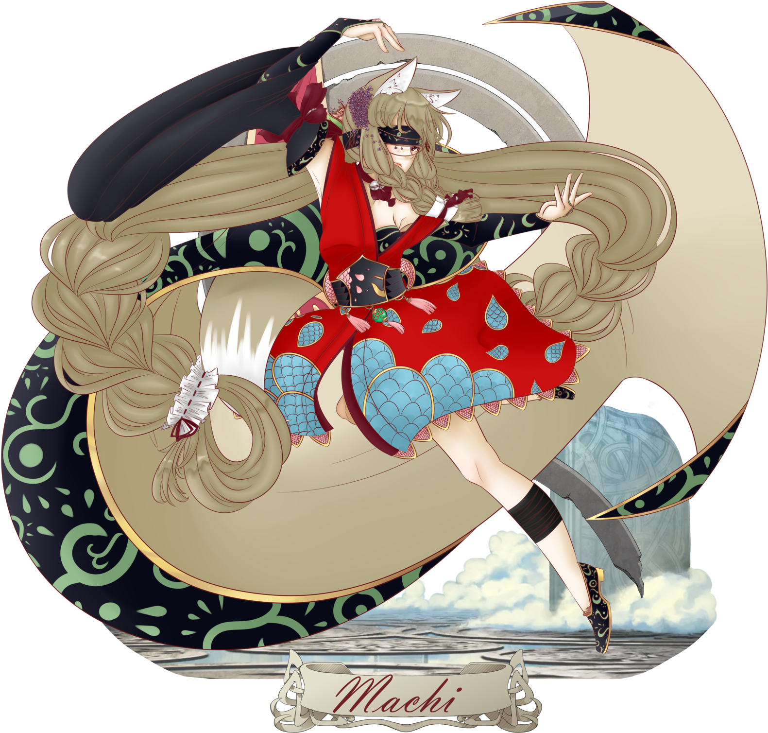 Initium Novum Machi App By Lilyblizz Initium Novum - Figure Skate (1600x1600)