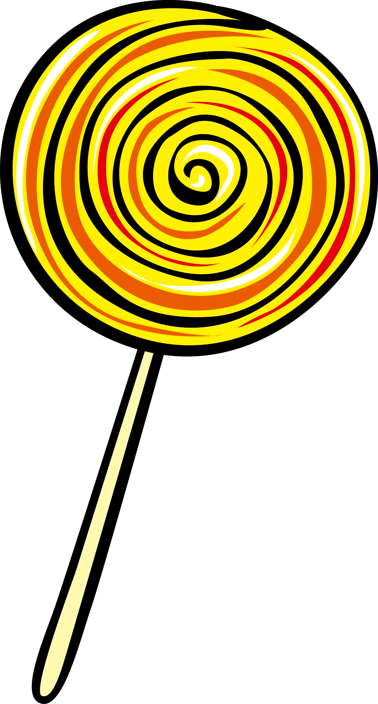 Lollipop Euclidean Vector Clip Art - Euclidean Vector (1316x2450)