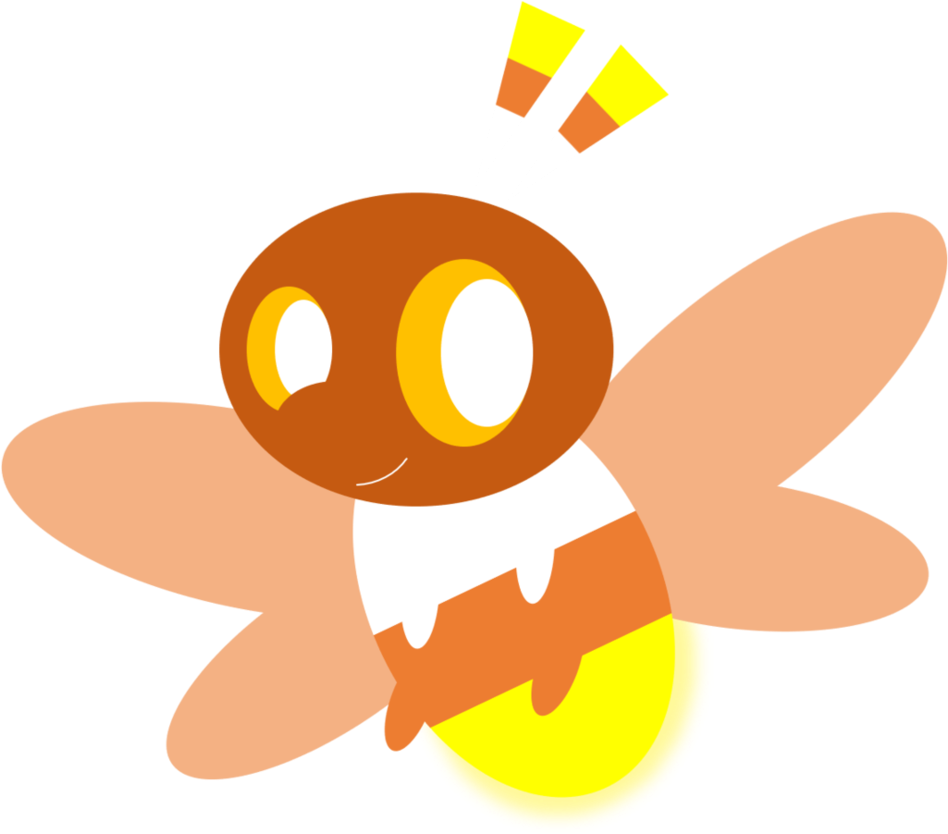 Candy Corn Firefly By Alice Of Africa - Illustration (947x844)