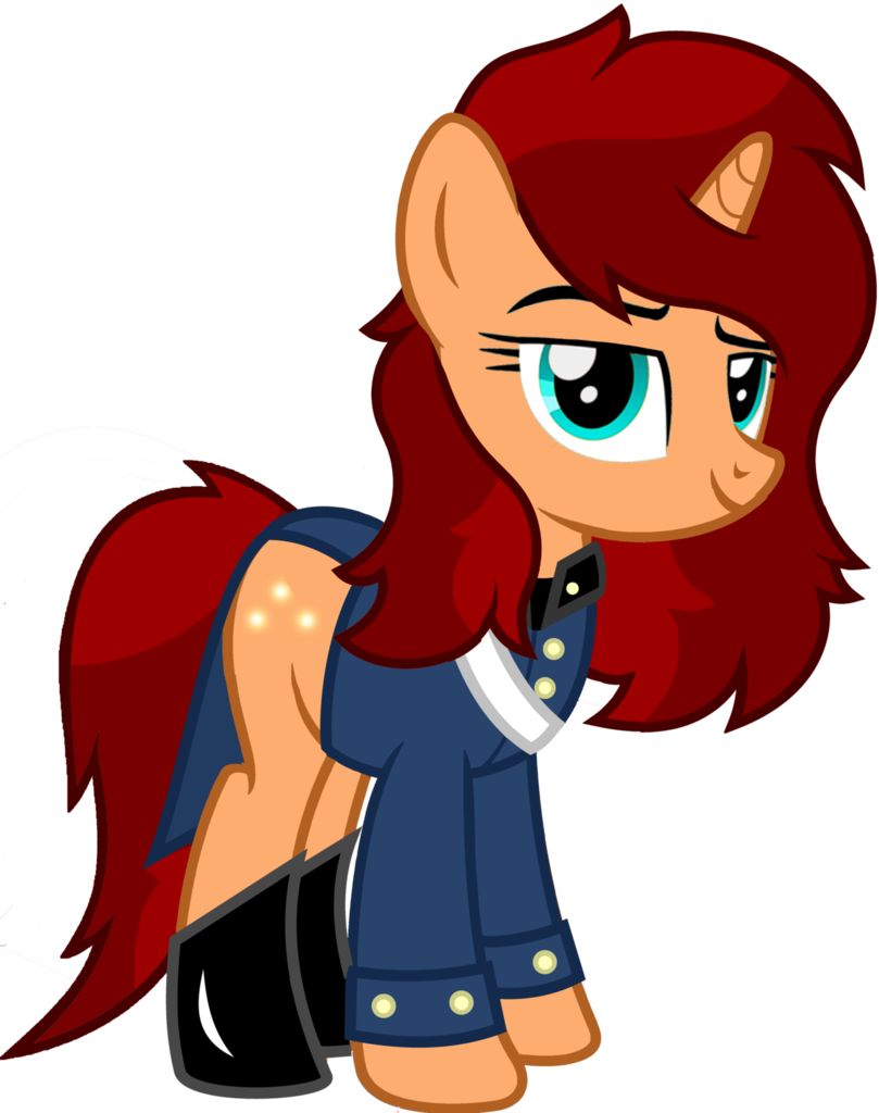 Fletcherthehuntress, Clothes, Female, Mare, Oc, Oc - Cartoon (809x1024)