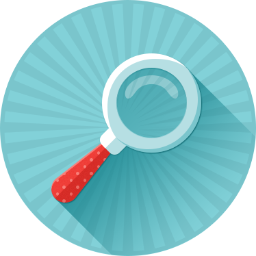 Find, Find, Glass, Glassy, Magnifying, Search, Look - Circle (374x374)