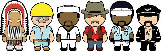 And - Village People Clip Art (526x250)