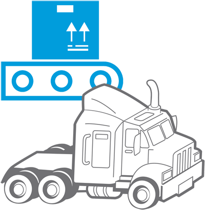 Transportation Logistics Icon - Transportation And Logistics (432x468)