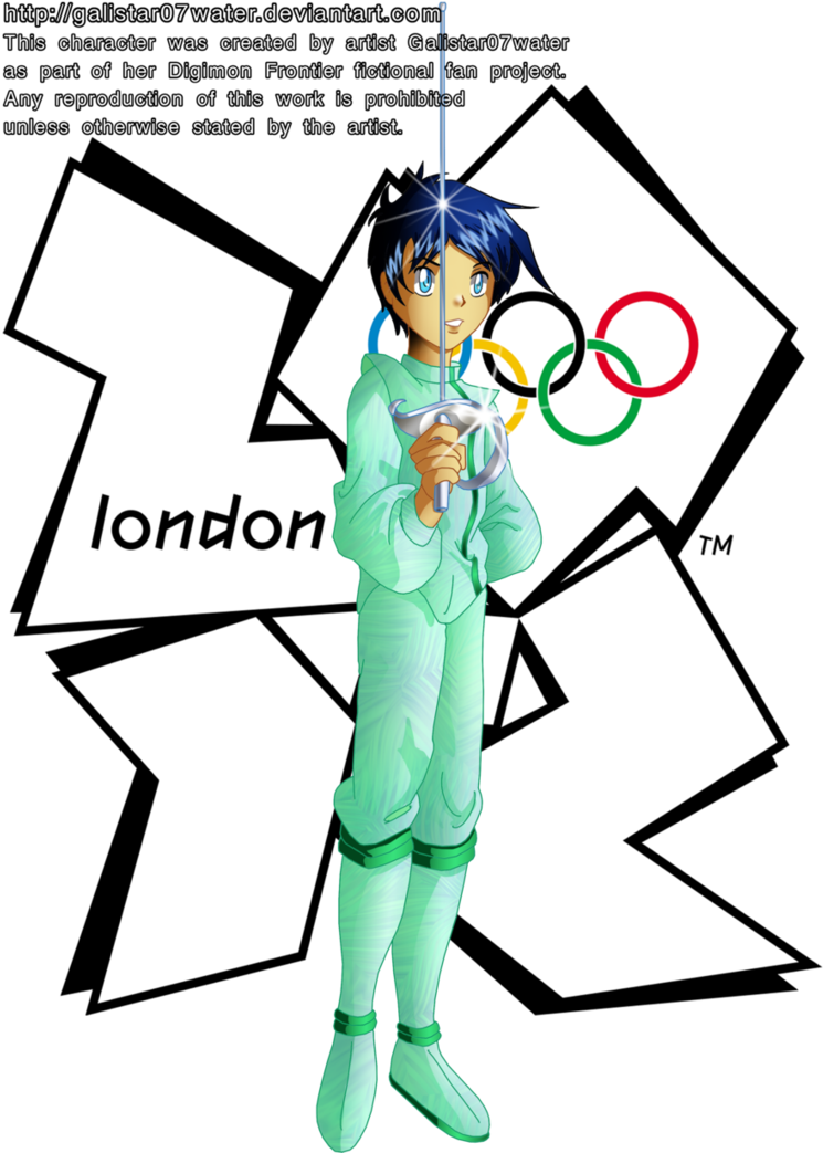 Kyochi At The 2012 London Olympics By Galistar07water - London 2012 Summer Olympics (762x1048)
