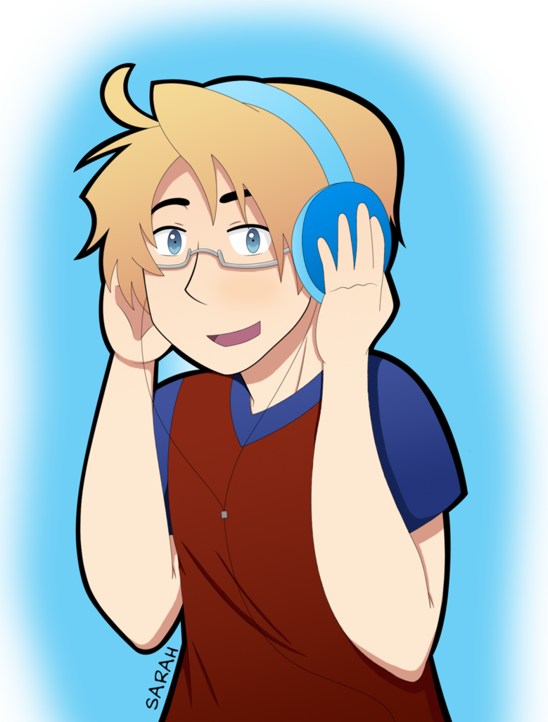 Hetalia America Listening To Music - Cartoon (779x1025)