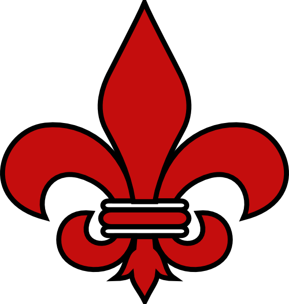 Fleur De Lis Clip Art (570x598)