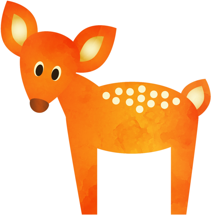 Deer ‿✿⁀°••○ - Woodland Critter Christmas (744x800)