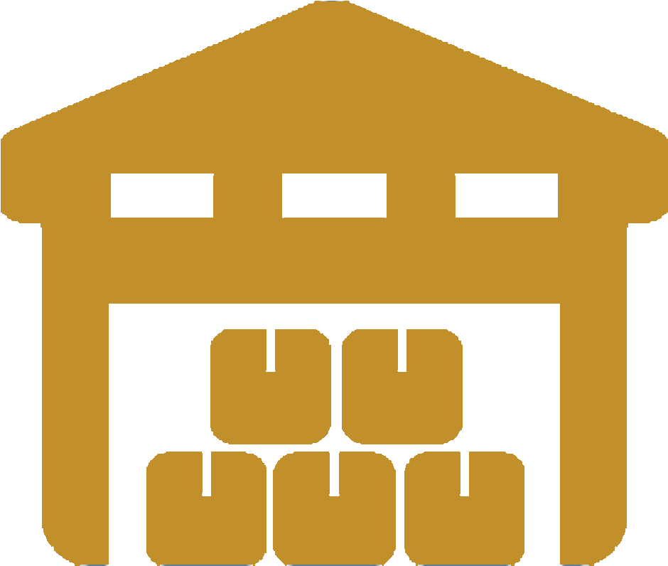 Warehouse Protection - Warehouse Icon Dark Blue (960x810)