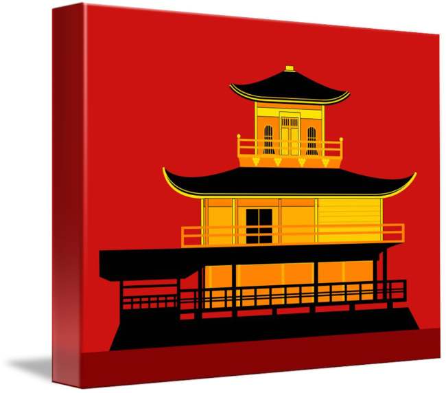 Temple Of The Golden Pavilion (650x572)