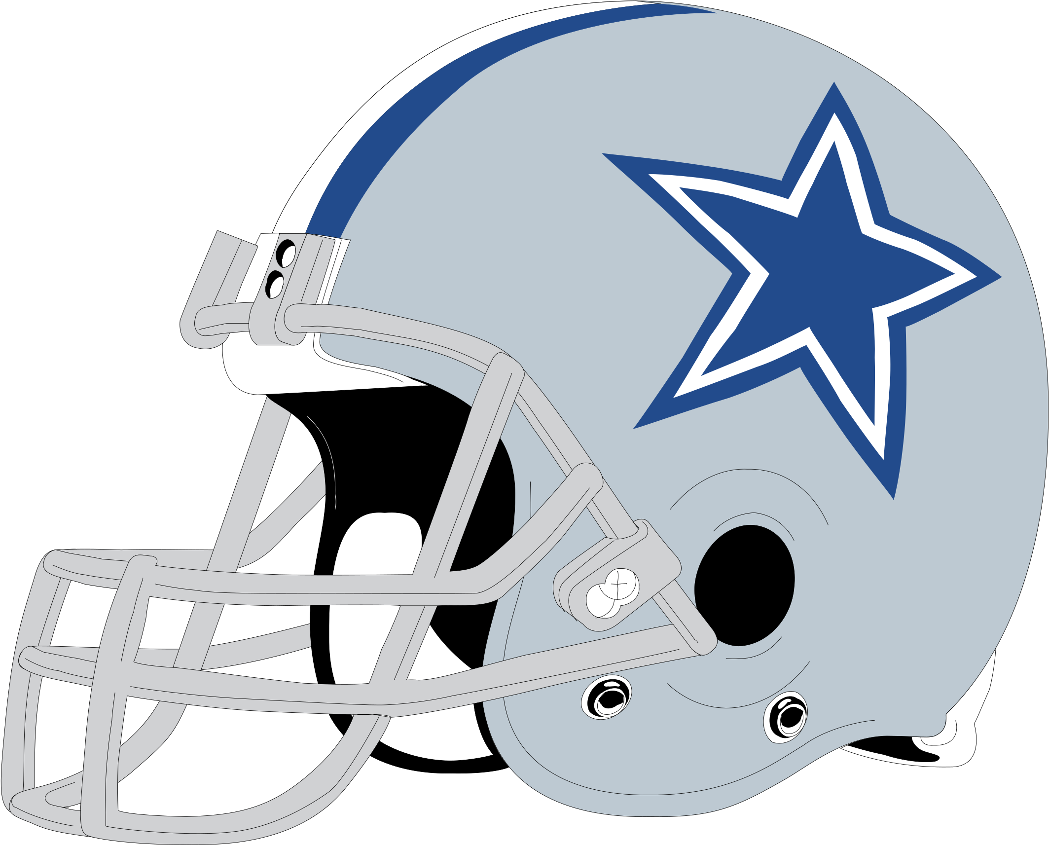 Dallas Cowboys Coloring Pages - Dallas Cowboys Star (2400x2400)