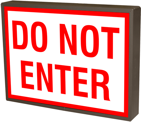 Not Enter Sign (500x453)