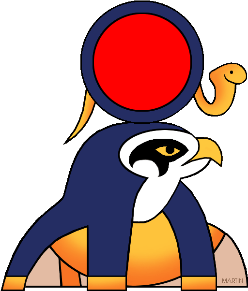 Restaurant Clipart Phillip Martin - Egyptian Gods And Goddesses (567x648)