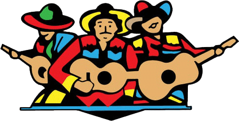 Mariachi Loco Mexican Restaurant - Mariachi Band Clip Art (486x247)