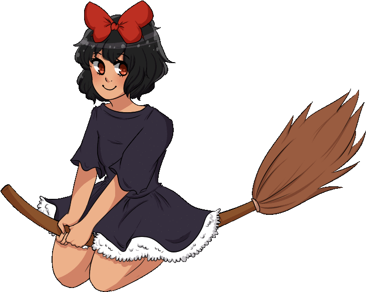 Kiki's Delivery Service Kiki Kikis Delivery Service - Cartoon (735x655)