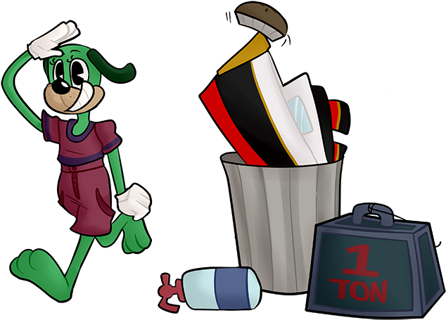 Hey There Toons, Ricky Again - Cartoon (699x624)