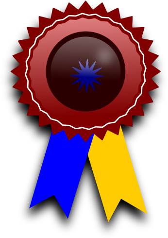 Winner Ribbon Clipart Transparent Png Images - Pita Juara (399x565)