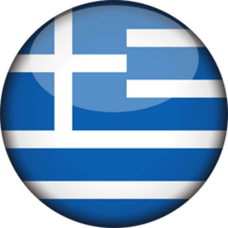 Flag Of Greece National Flag Andronis Luxury Suites - Greece Flag Png (744x744)