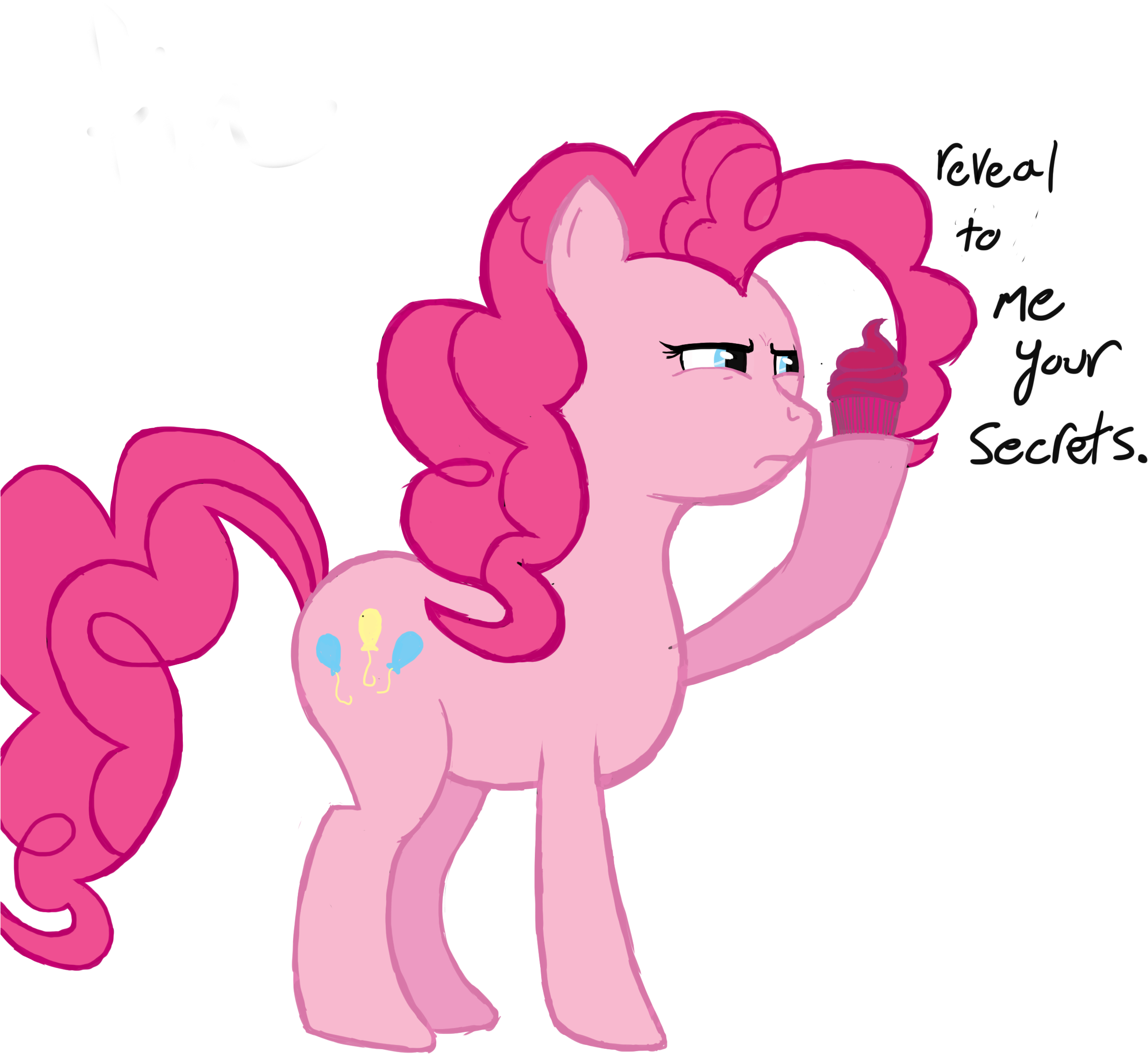 Elea To Rle Secrets Pony Horse Pink Mammal Vertebrate - Cartoon (2400x2400)