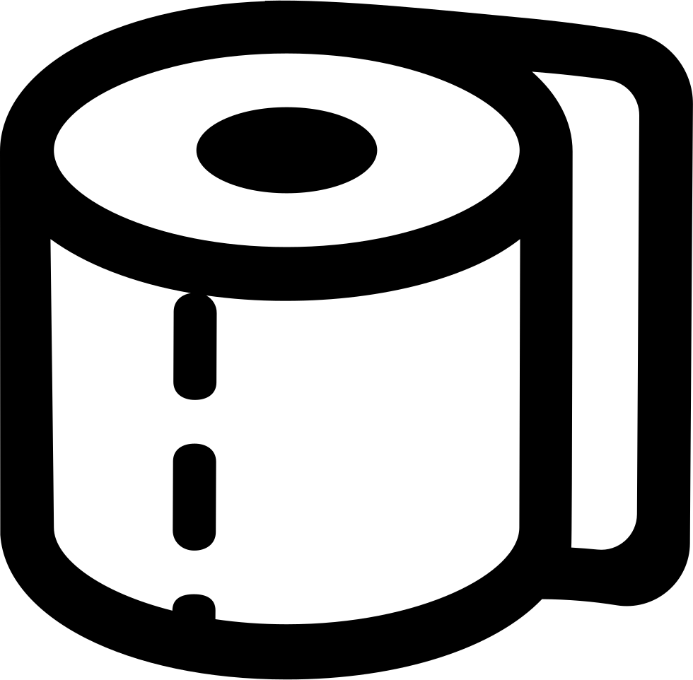 Rolled Paper For Bathroom Comments - Icono Papel De Baño (980x962)