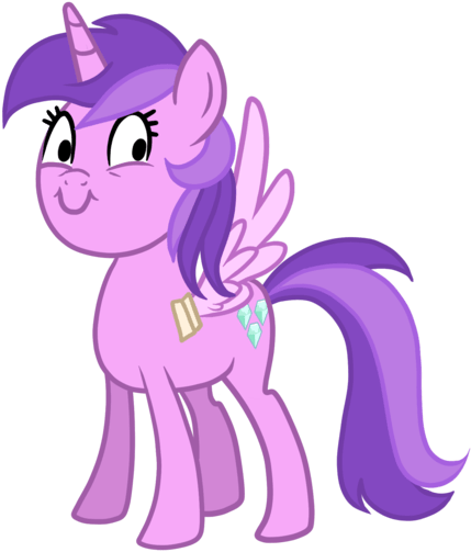New Awesome Book Horse Purple Amethyst Star - Cartoon (462x600)