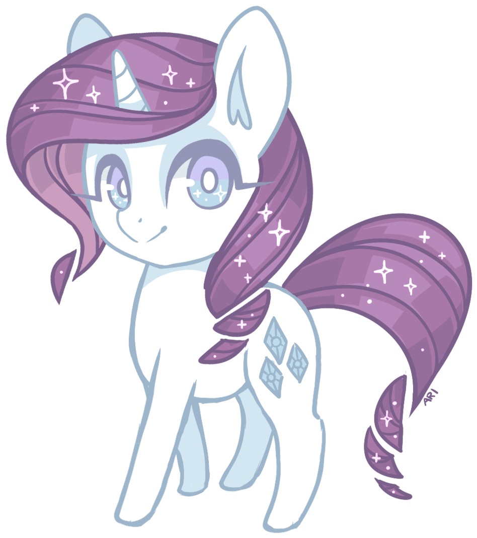 Dress Horse Rarity By Rain-ame - Cartoon (1024x1117)