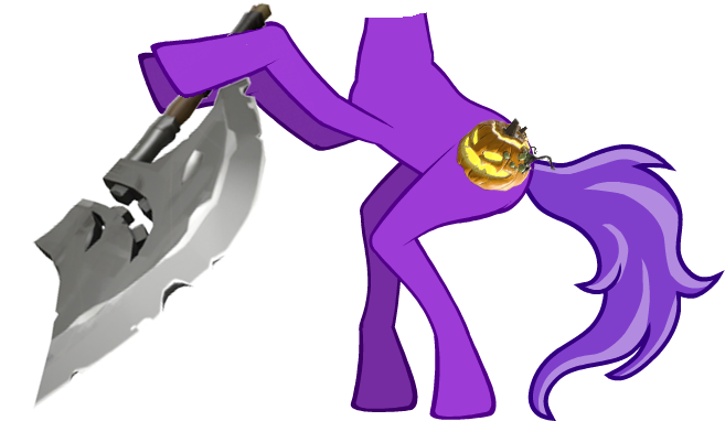 Headless Horse - Headless Horse My Little Pony (659x446)