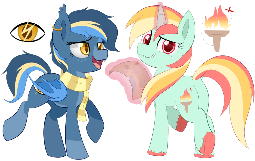 Adoptable Horses By Thepossumface - Cartoon (1024x644)