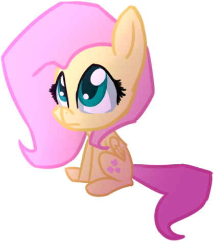 Fluttershy - Cartoon (500x525)