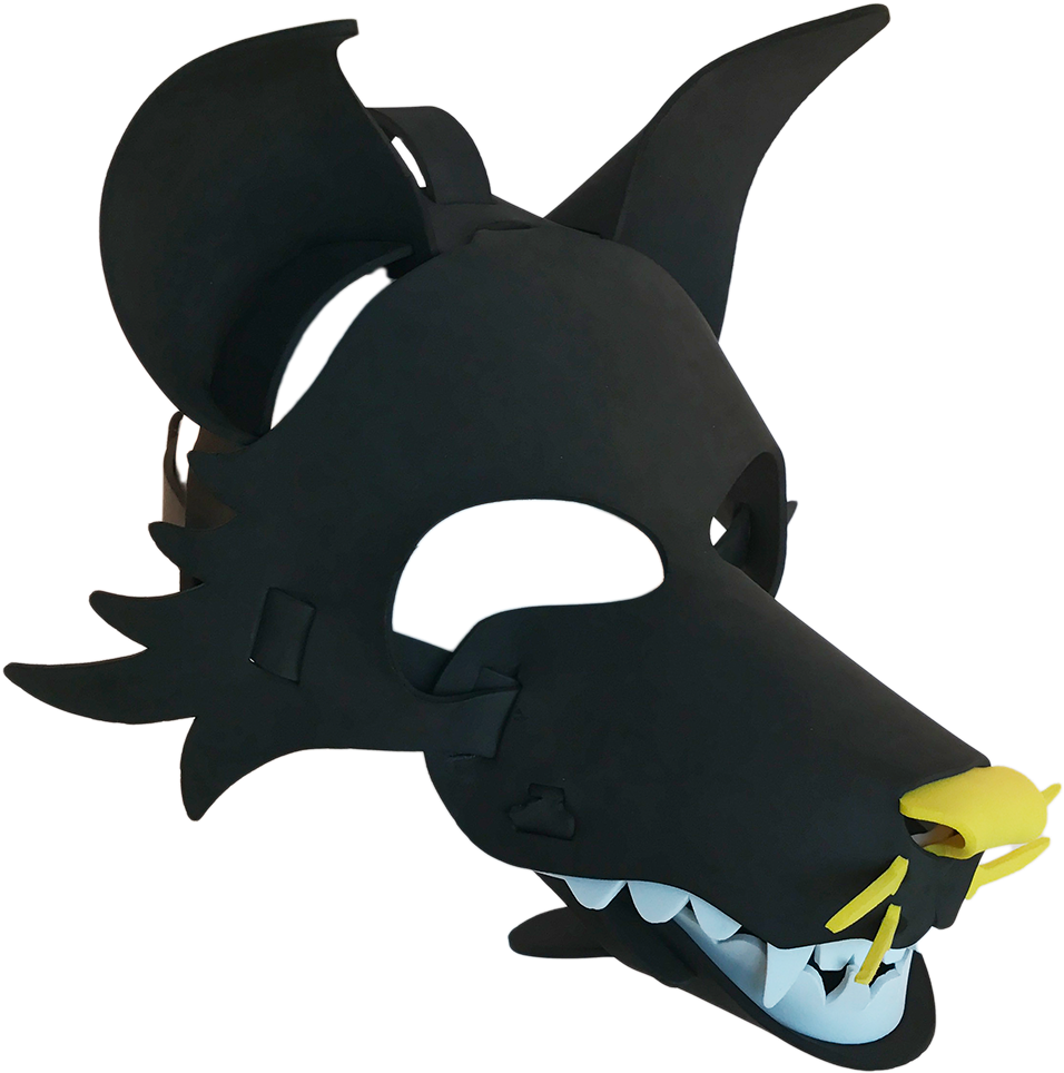 Free Kids Face Masks Templates For Halloween To Print - Mask (1000x1000)