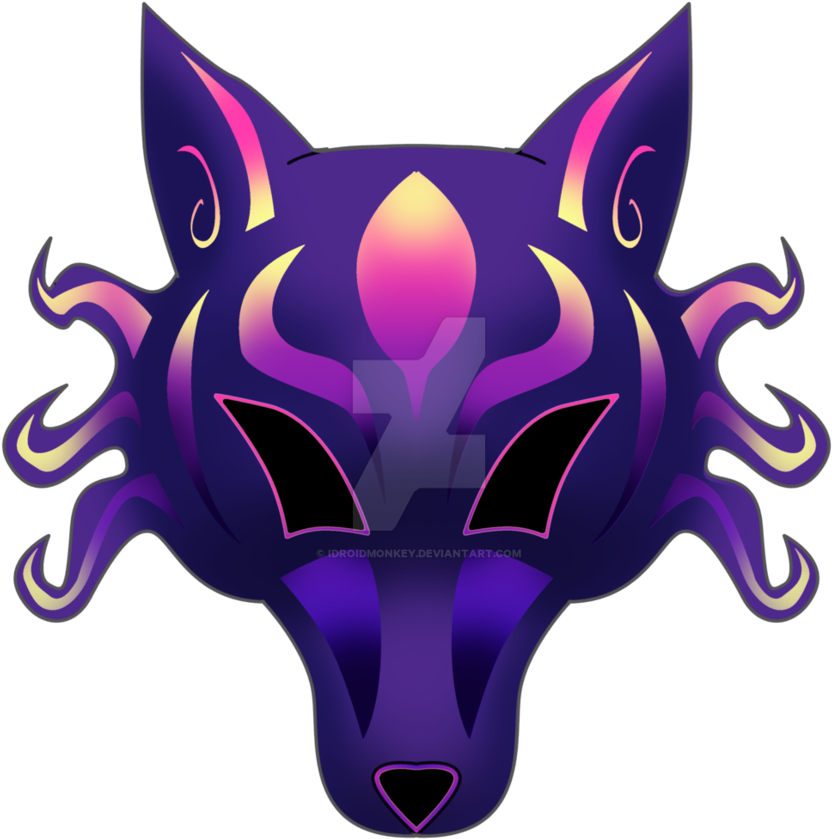 Wolf Mask Japanese Inspiration By Idroidmonkey - Fashion (880x907)