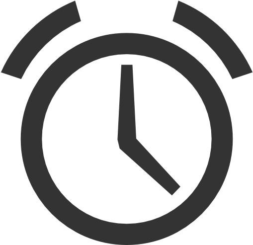 Black-white Android Alarm Clock - Angel Tube Station (512x512)