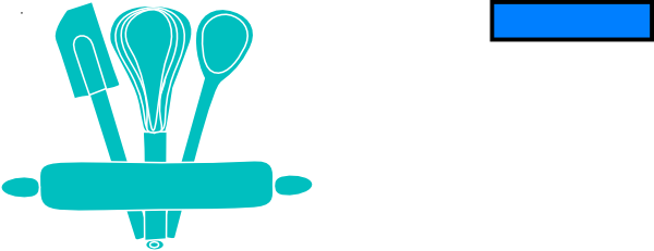 Bakery Svg Clip Arts 600 X 231 Px - Whisk And Spatula Clipart (600x231)