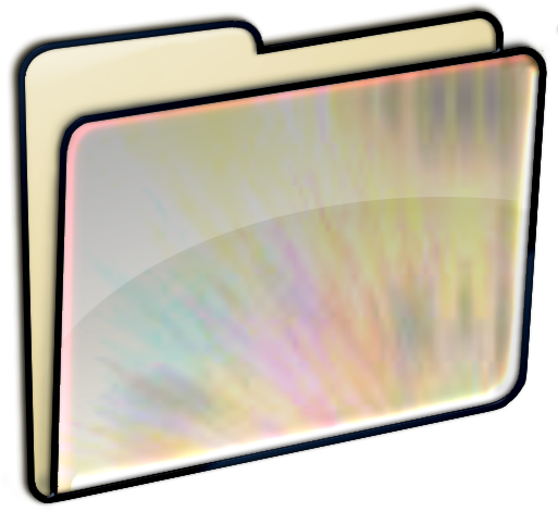 Opalescent Folder - Metal (512x512)