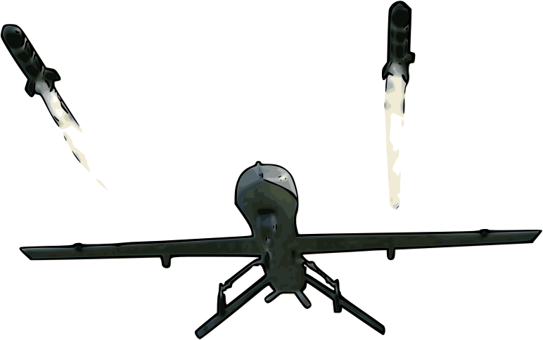 Medium Image - Custom Predator Drone Sticker (772x484)