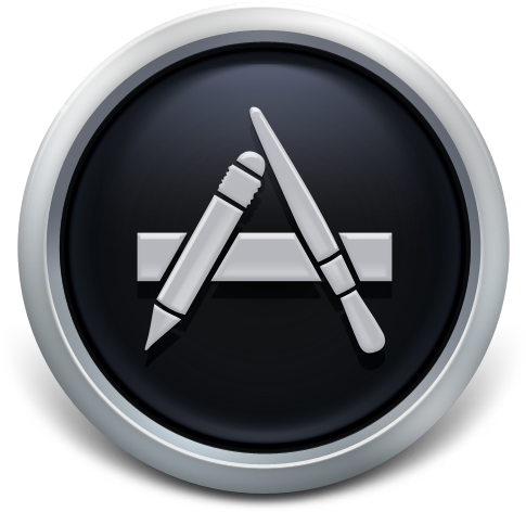 Black App Store Icon Image - App Store Optimization Icon (512x512)