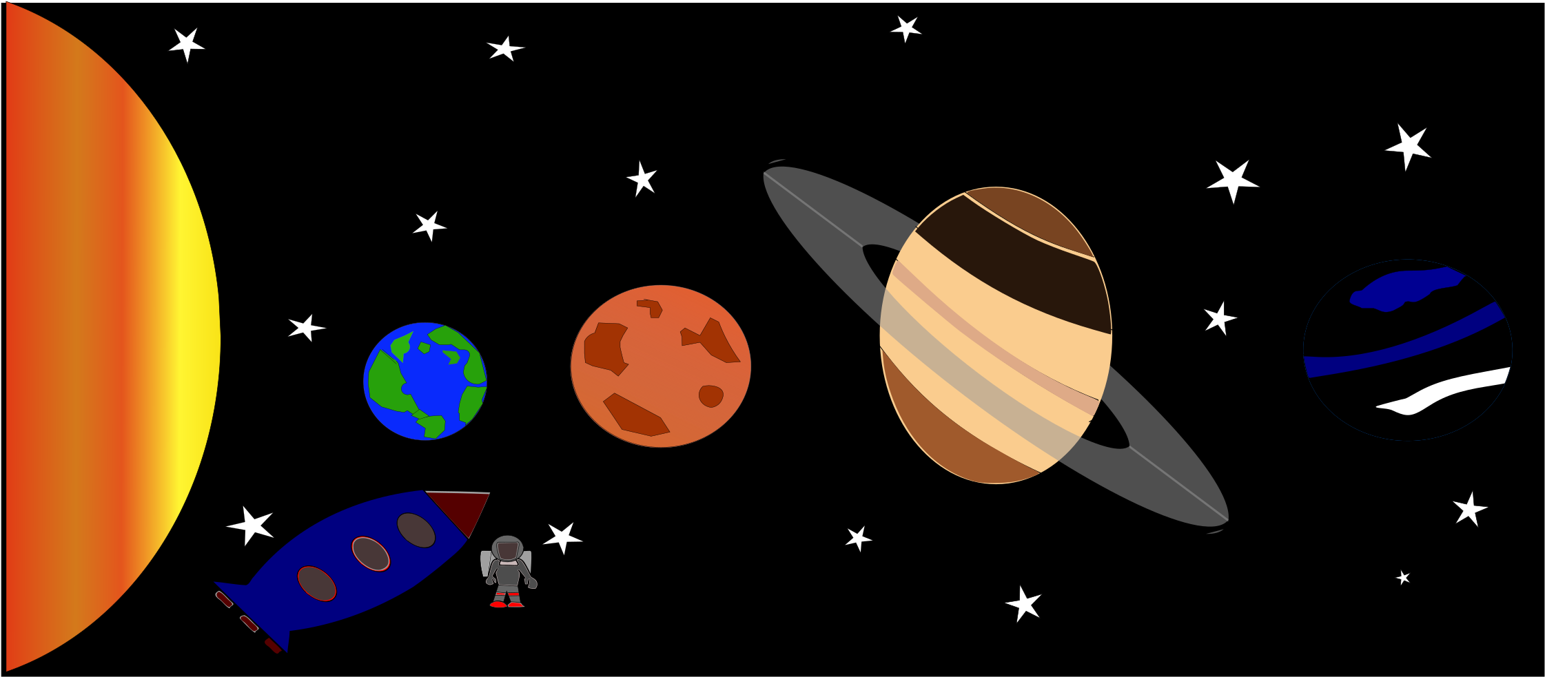 This Free Icons Png Design Of Sistem Solar - Solar System (2400x1697)