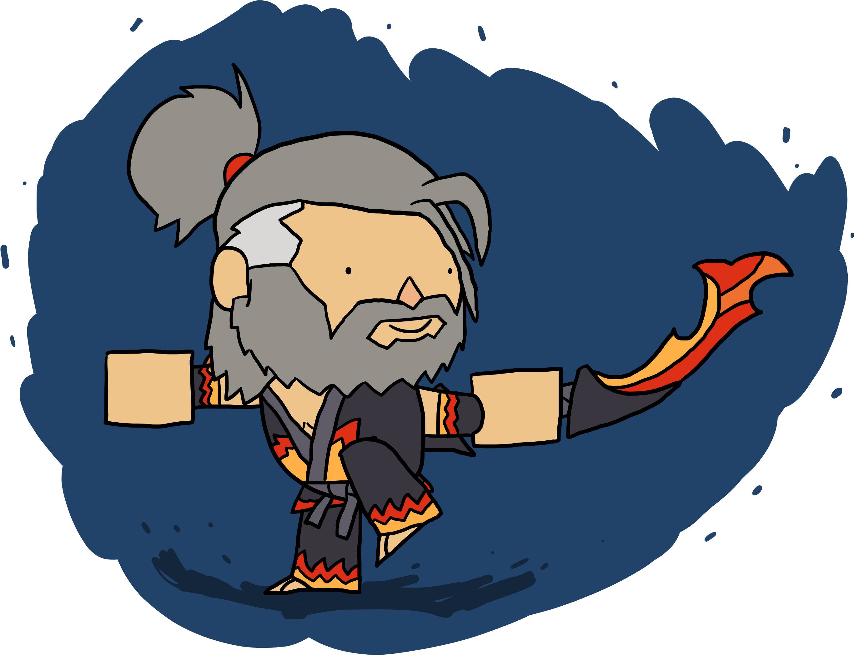 Ojiisan Koji By Clunse Ojiisan Koji By Clunse - Ojiisan Koji (2738x2102)