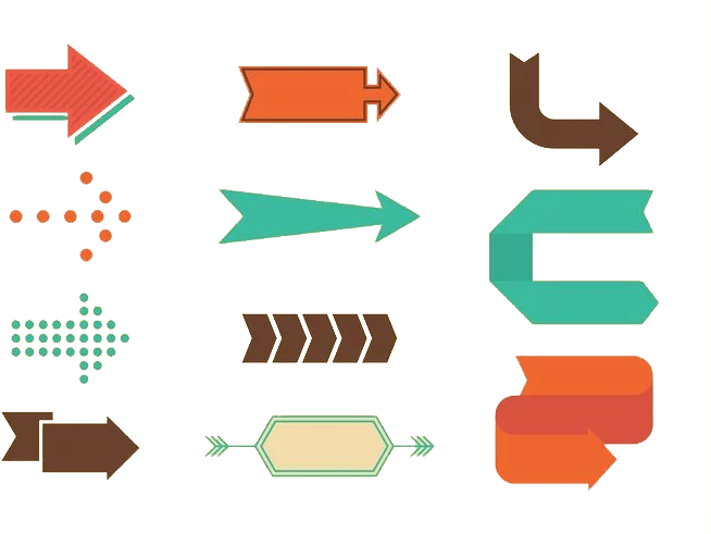 Arrow Euclidean Vector Vintage Clothing Clip Art - Retro Arrow Vector Png (700x490)