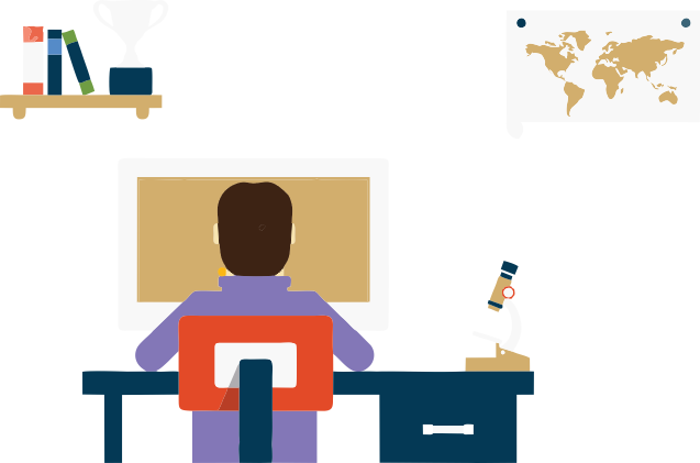 Be A Digital Design Professional - Online Education Vector (637x421)