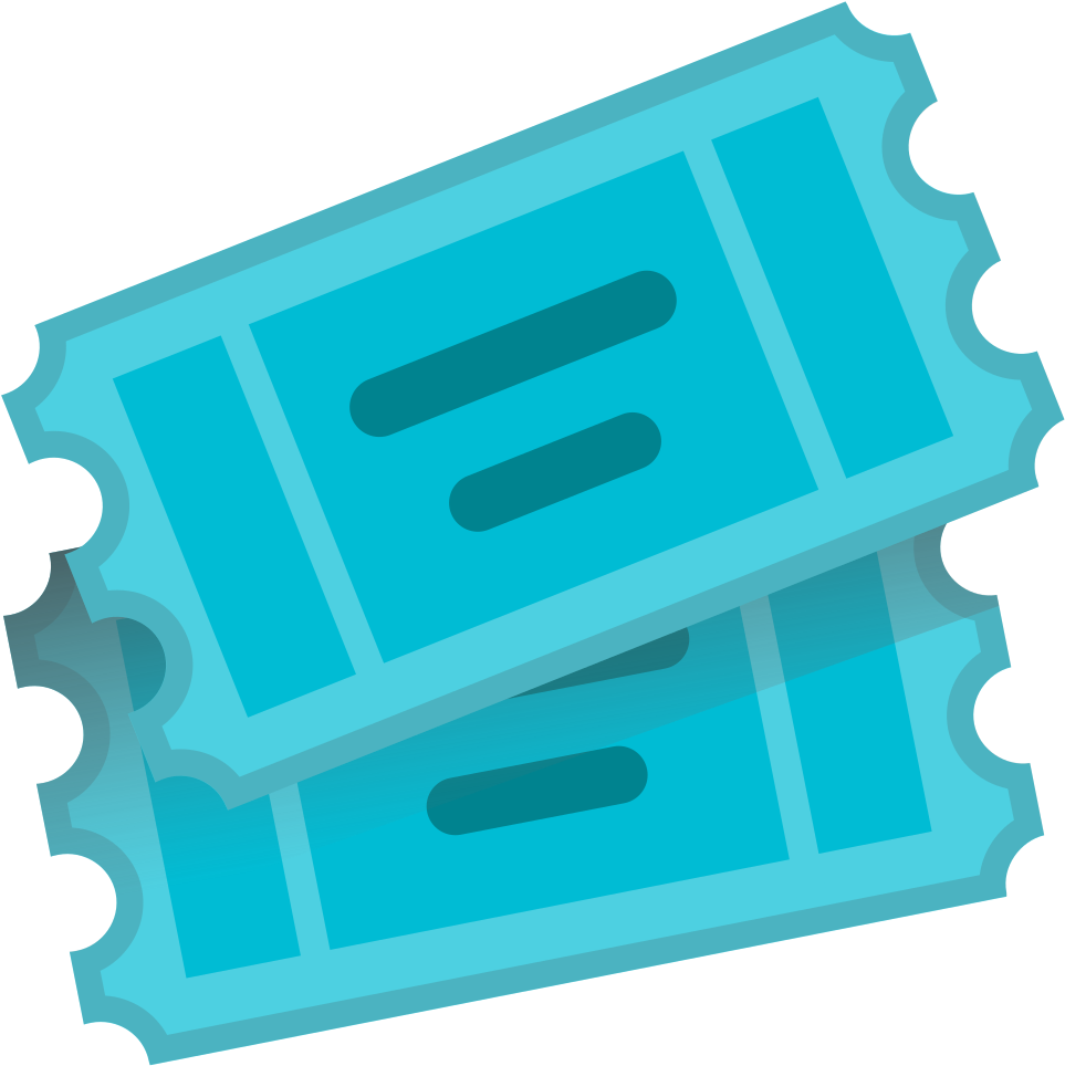 Admission Tickets Icon - Ticket Emoji Png (1024x1024)