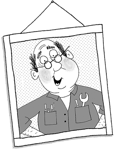 Grandpa Herc - Cartoon (377x494)