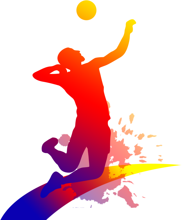 Volleyball Clip Art - Transparent Womens Volleyball Silhouette (794x763)