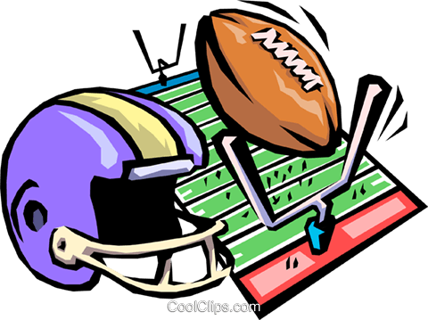 Concept Football Royalty Free Vector Clip Art Illustration - American Football Clip Art (480x359)