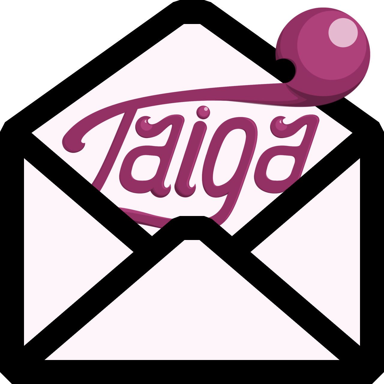 Taiga Has A Brand Spanking New Mail Delivery System - Envelope Clip Art (1280x1280)