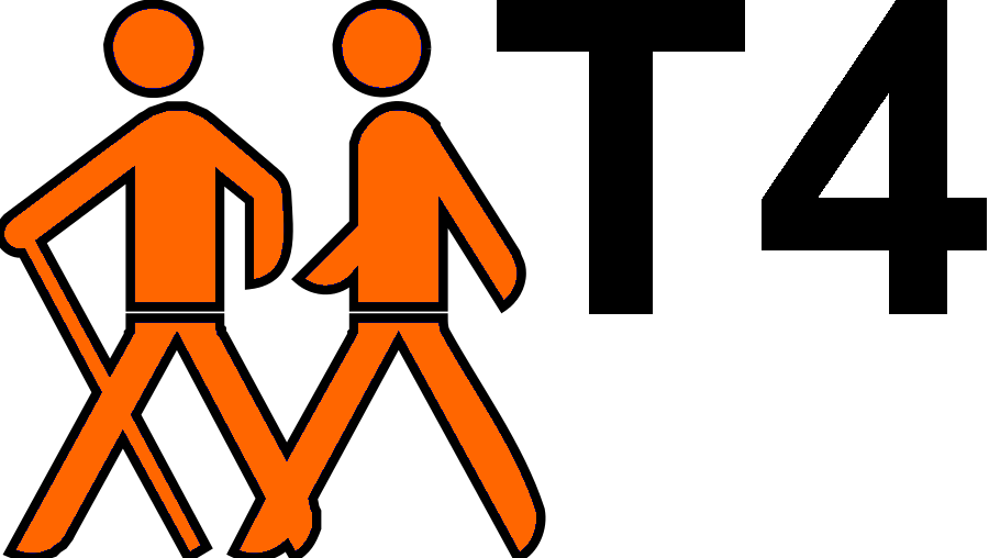 Hiking Sign T4 - Hiking Sign (900x508)