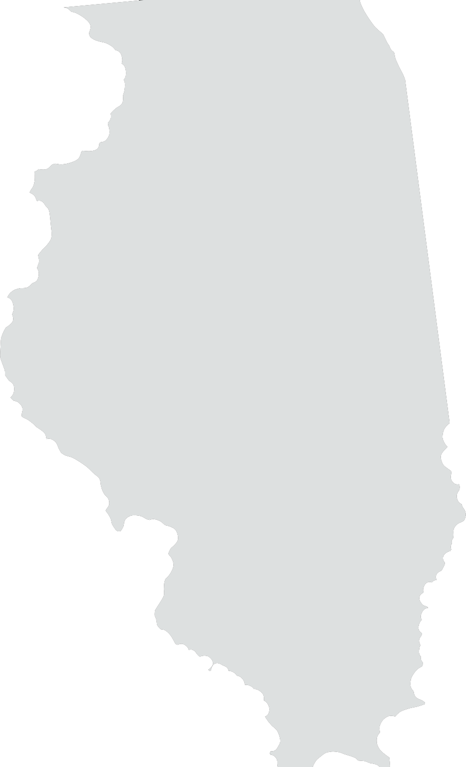 Share Your Local Legend - Map Of Illinois Cities (933x1536)